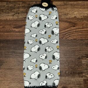 Snoopy Gray Hanging Towel